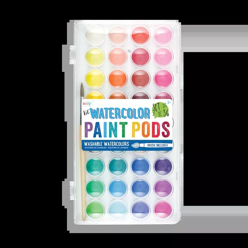 Lil' Watercolor Paint Pods- Set of 36