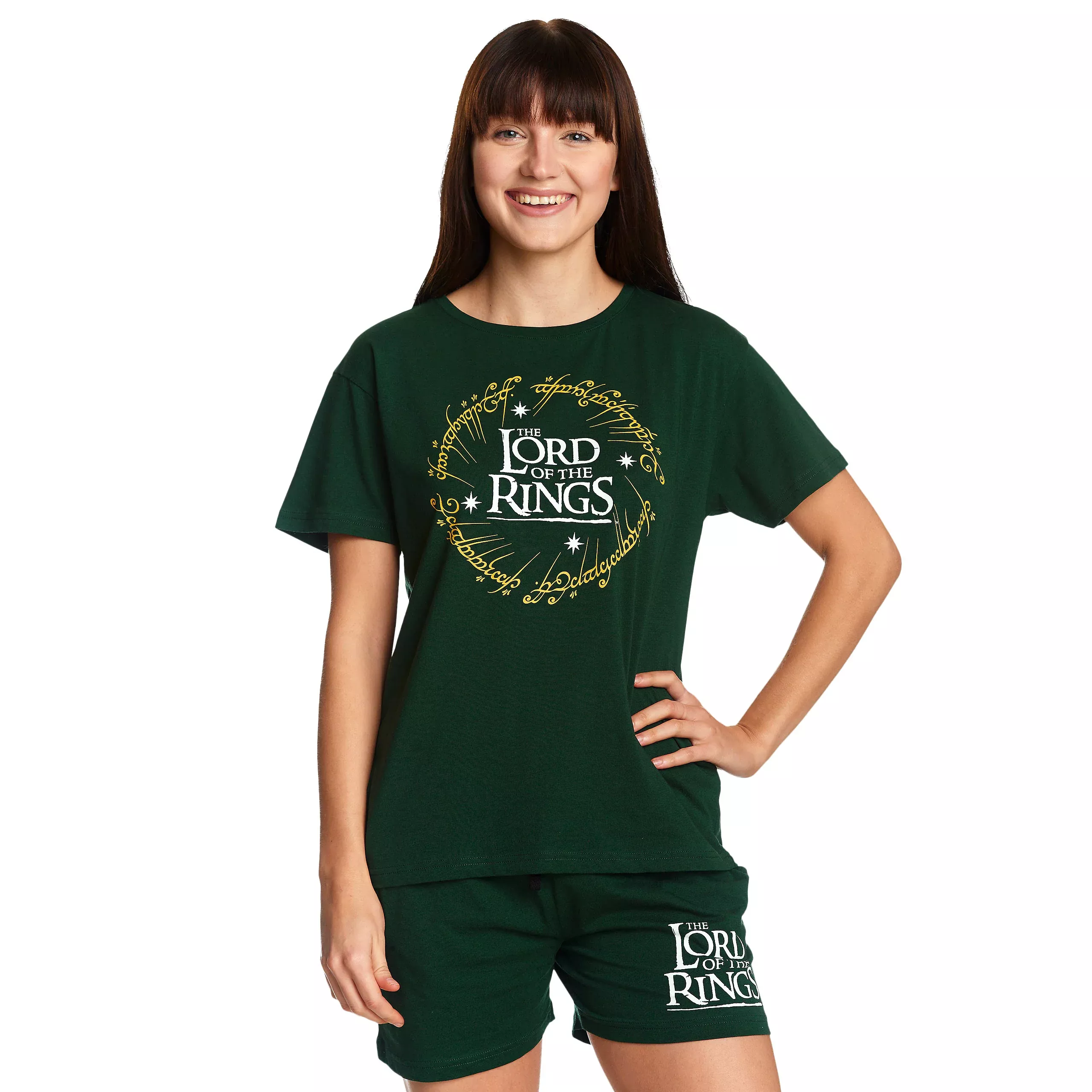 The Lord of the Rings - The One Ring Pyjamas short women green