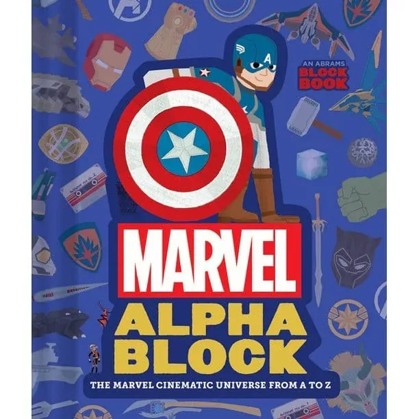 Marvel Alpha Block Book