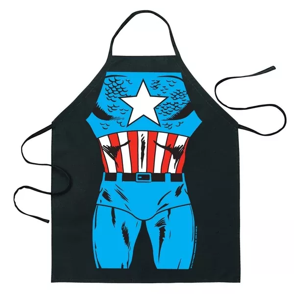 Marvel Comics Captain America Be the Character Apron