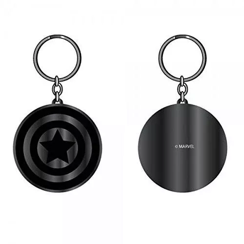 Marvel Comics Captain America Black Keychain
