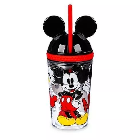 Mickey Mouse Tumbler with Snack Cup and Straw – Disney Eats