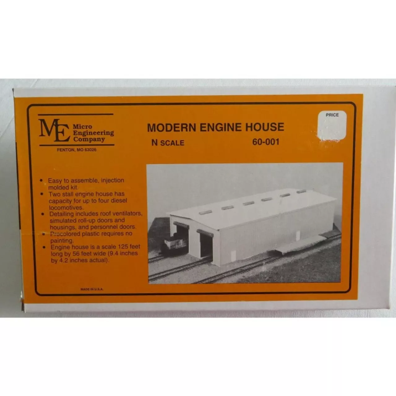 Micro Engineering 60-001 – Modern Engine House Kit – N Scale