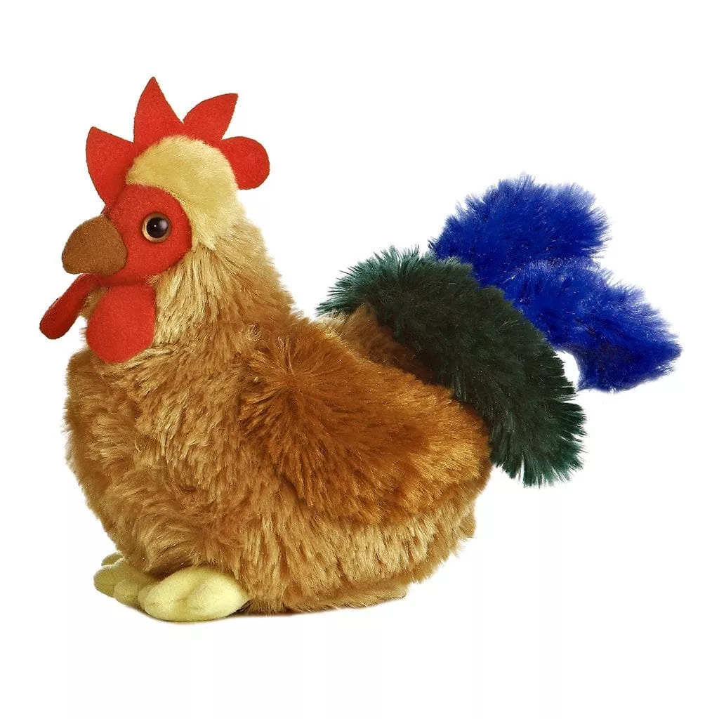 Mini Flopsie Rooster Cocky 8"
