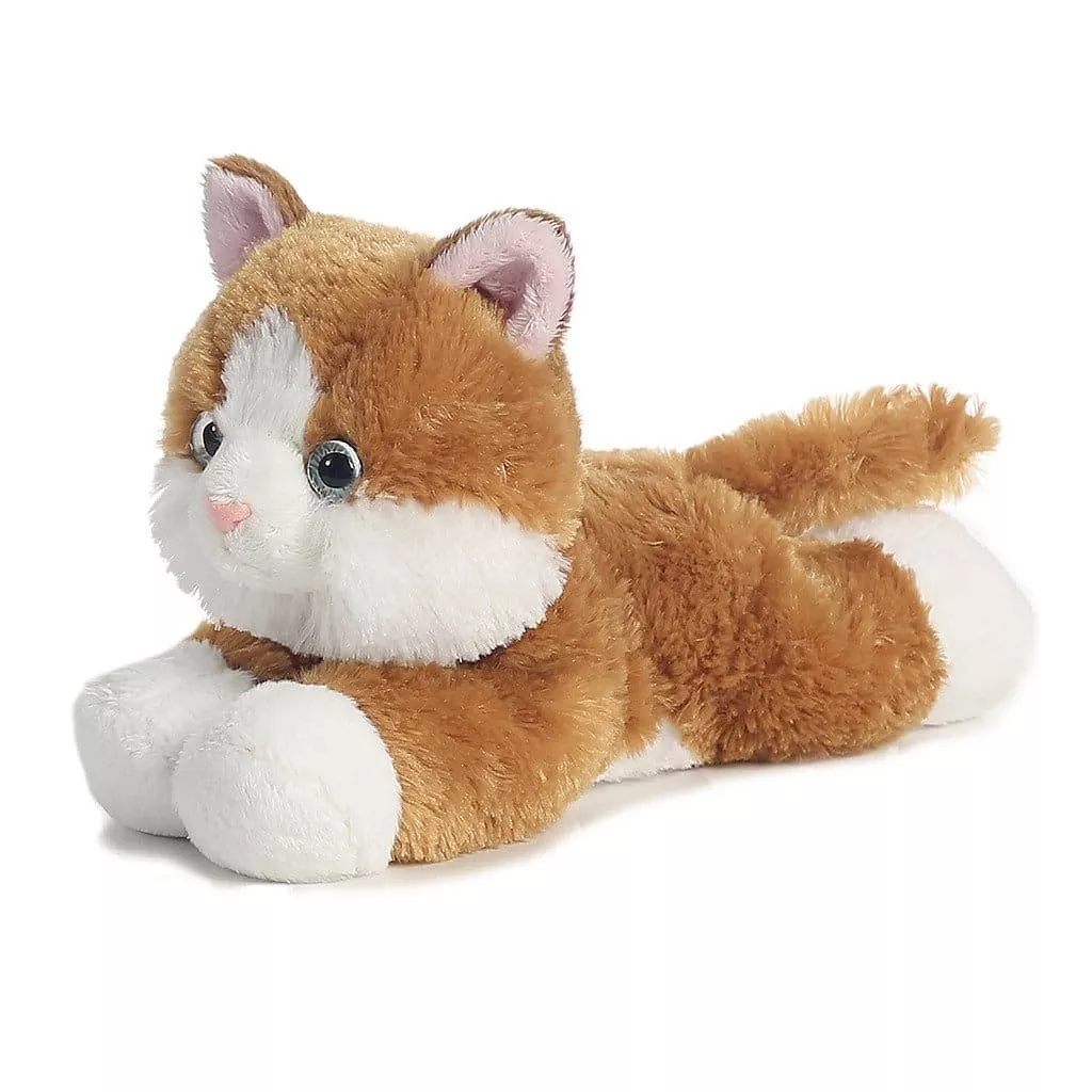 Mini Flopsie Tabby Cat Sunshine 8"