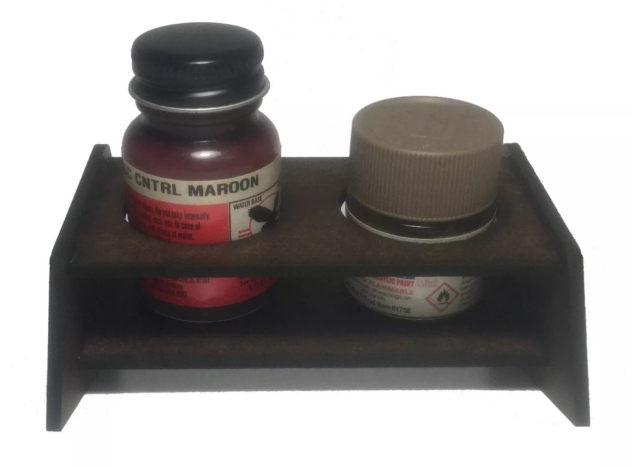 Motrak Models 52004 – Paint Bottle Holder – 1.45 Inch Diameter Or Less – Multi Scale Kit