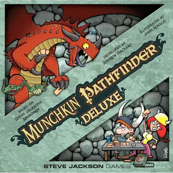 Munchkin Pathfinder Deluxe Card Game