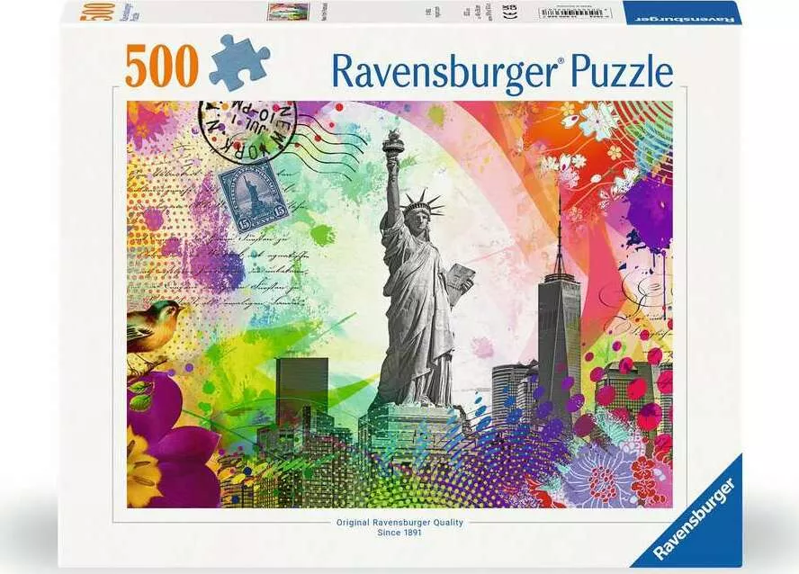 New York Postcard 500 Pc