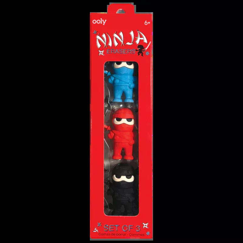 Ninja Erasers