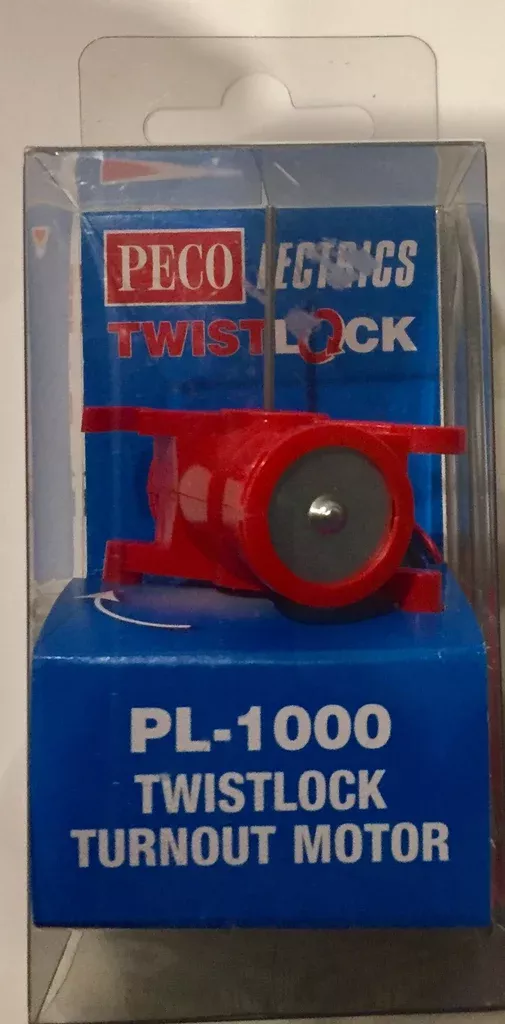 Peco: PL-1000 TWISTLOCK TURNOUT MOTOR OO/HO