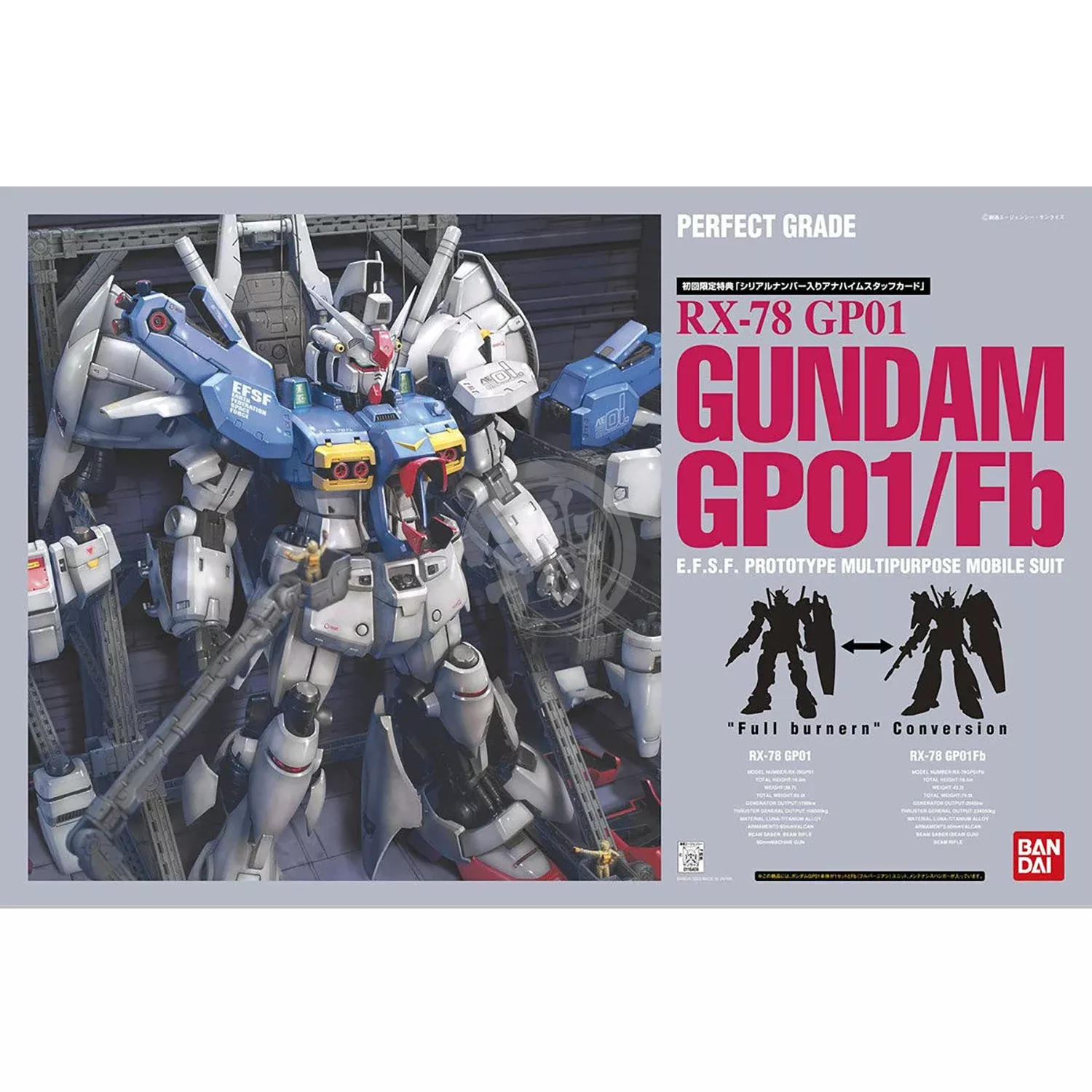 PG RX-78 Gundam GP01/Fb