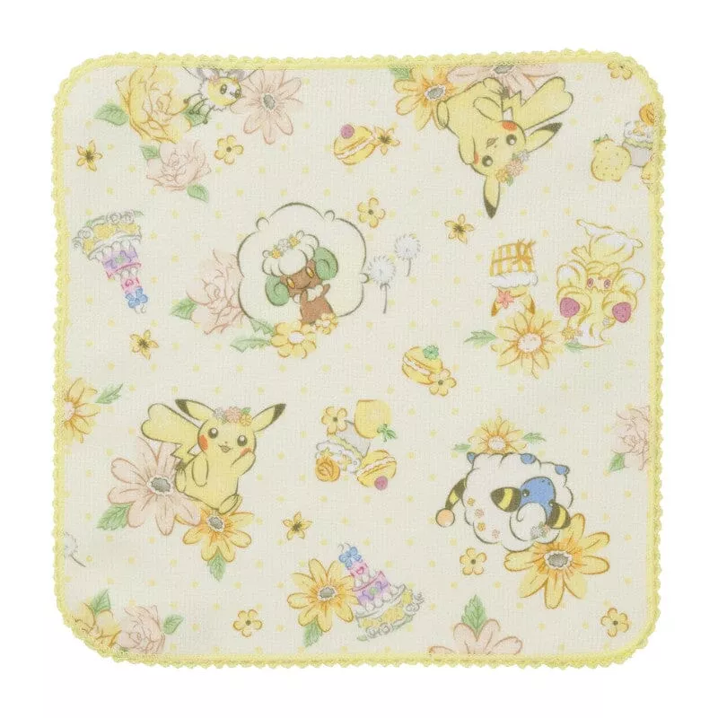 Pikachu Yellow Hand Towel Pokémon