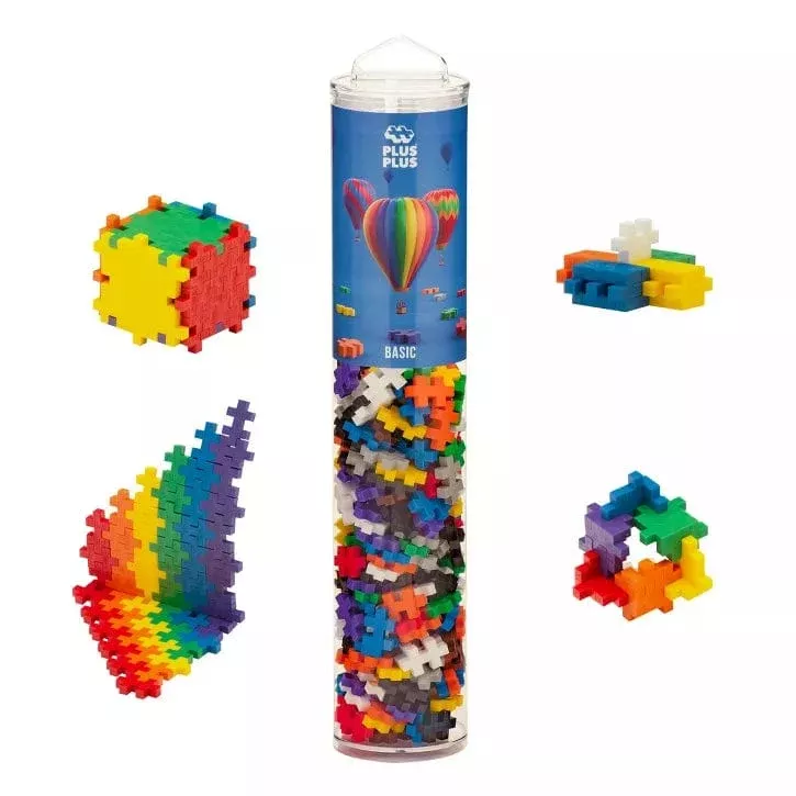 Plus Plus Tube -240 Piece Basic Mix