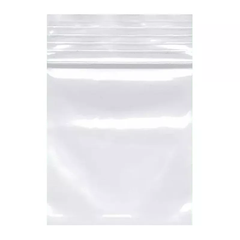Poly Zip Top Bags 2 Mil 4 x 6 - 25 Pack
