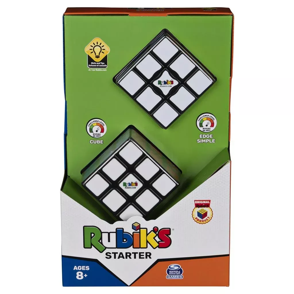 RUBIK`S CUBE, THE STARTER PACK, THE ORIGINAL 3X3 CUBE AND EDGE