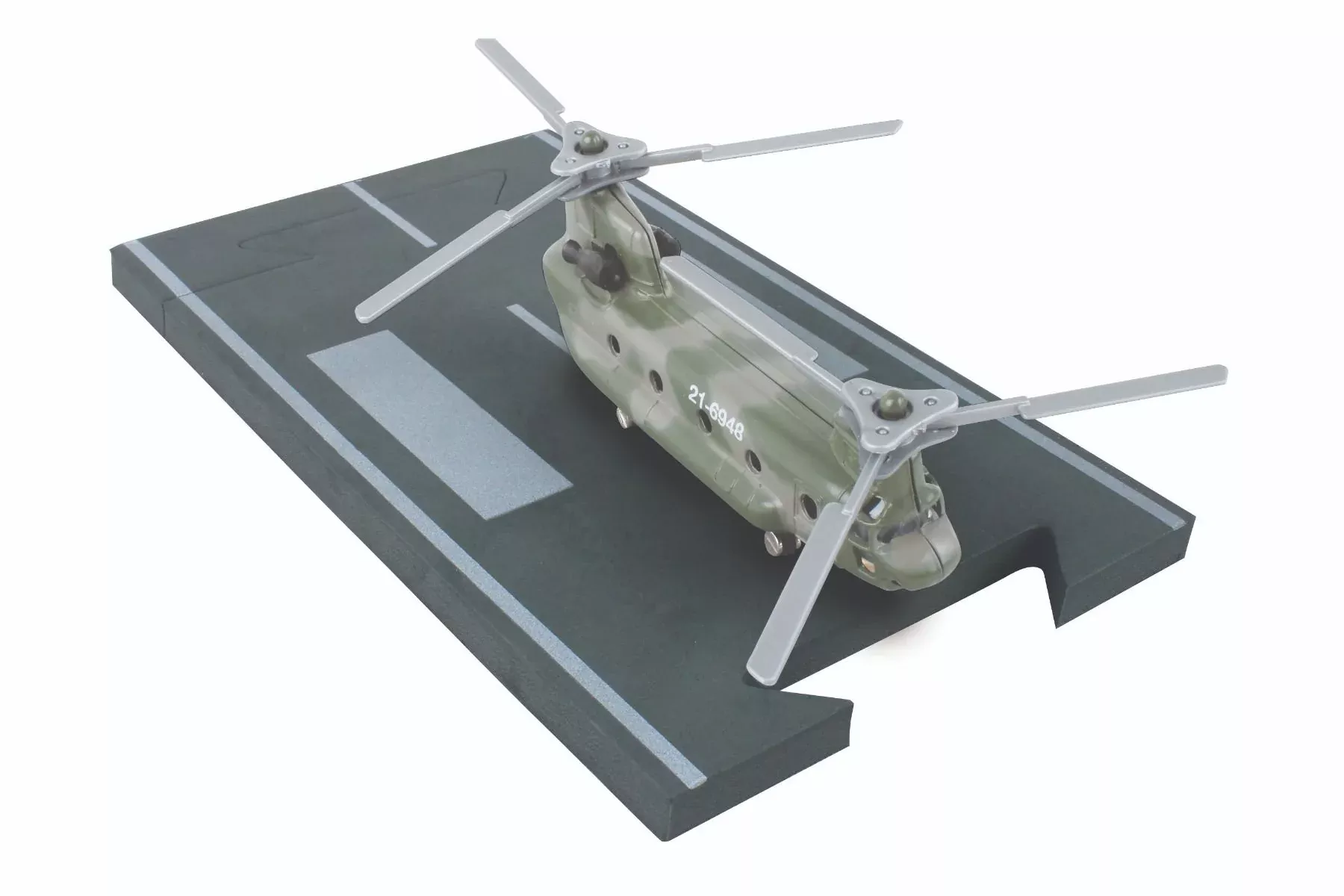 Runway 24 Chinook Helicopter