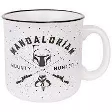 Star Wars Mandalorian Hunter 20oz Ceramic Camper Mug