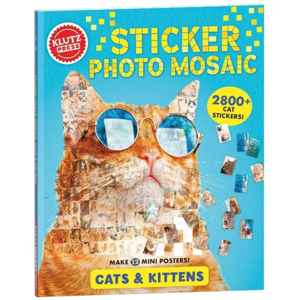 Sticker Photo Mosaic: Cats & Kittens