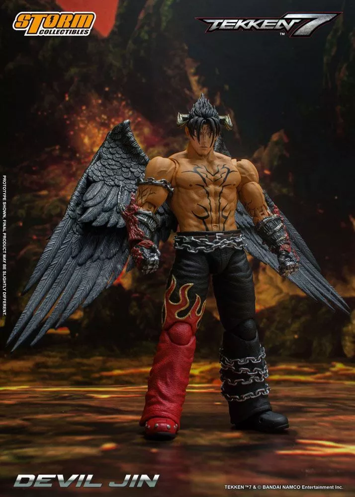 Tekken 7 Action Figure 1/12 Devil Jin 18cm