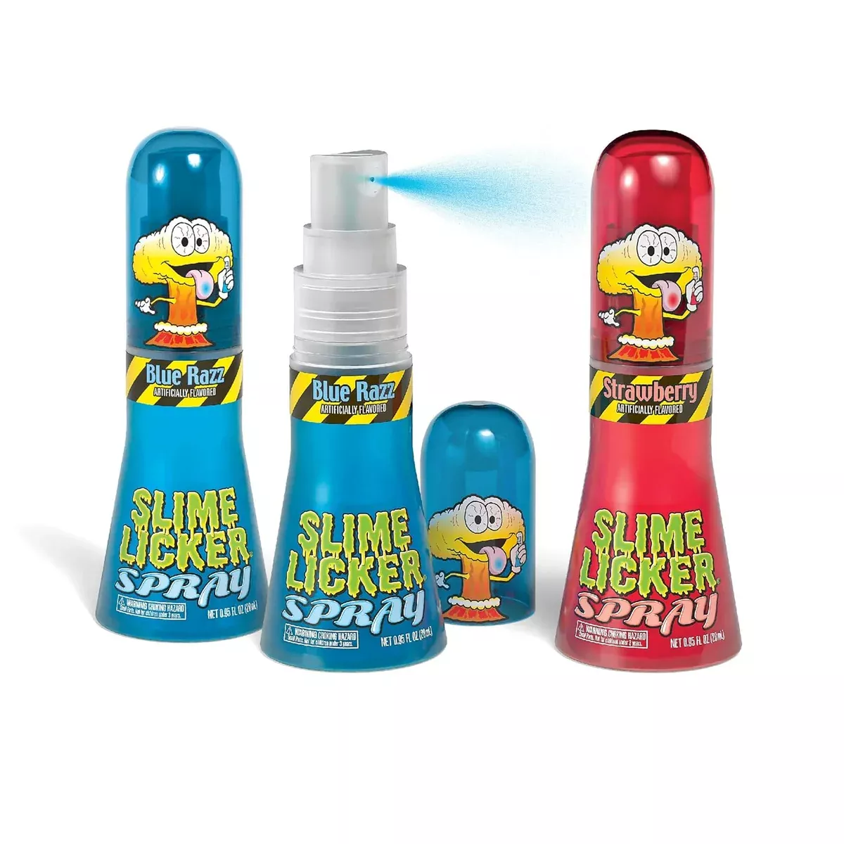 Toxic Waste Slime Licker Sour Liquid Spray Candy Assorted