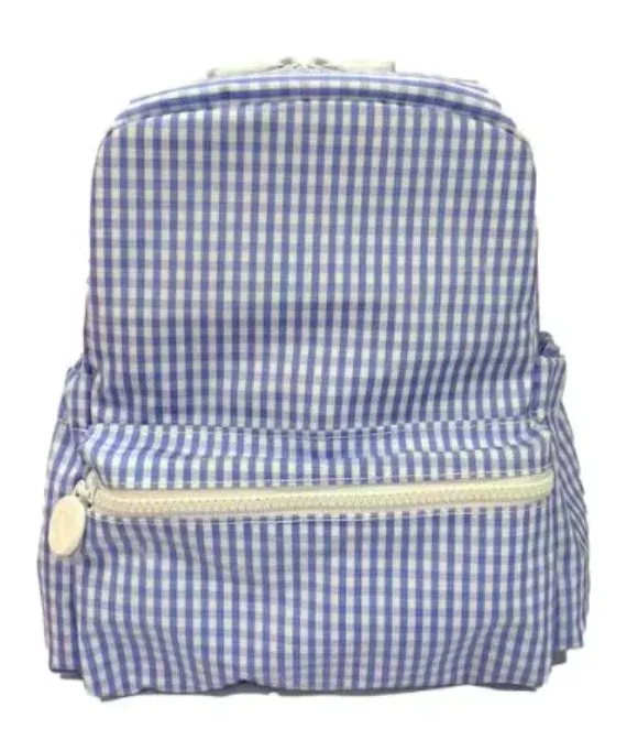 TRVL Mini Backpacker - Gingham Sky
