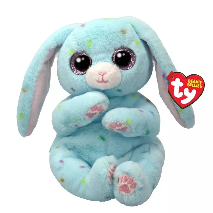 Ty Beanie Babies Skippy the Blue Bunny