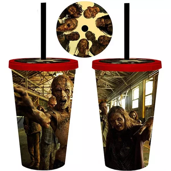 Walking Dead Zombies Print 18 oz. Carnival Cup