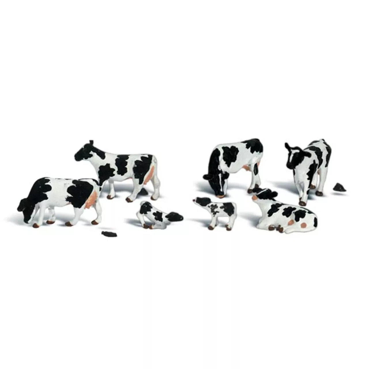 Woodland Scenics #2187 – Holstein Cows – N Scale