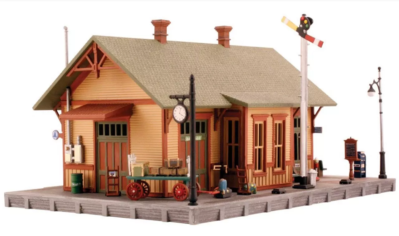 Woodland Scenics #5207 – Woodland Station – N Scale Kit