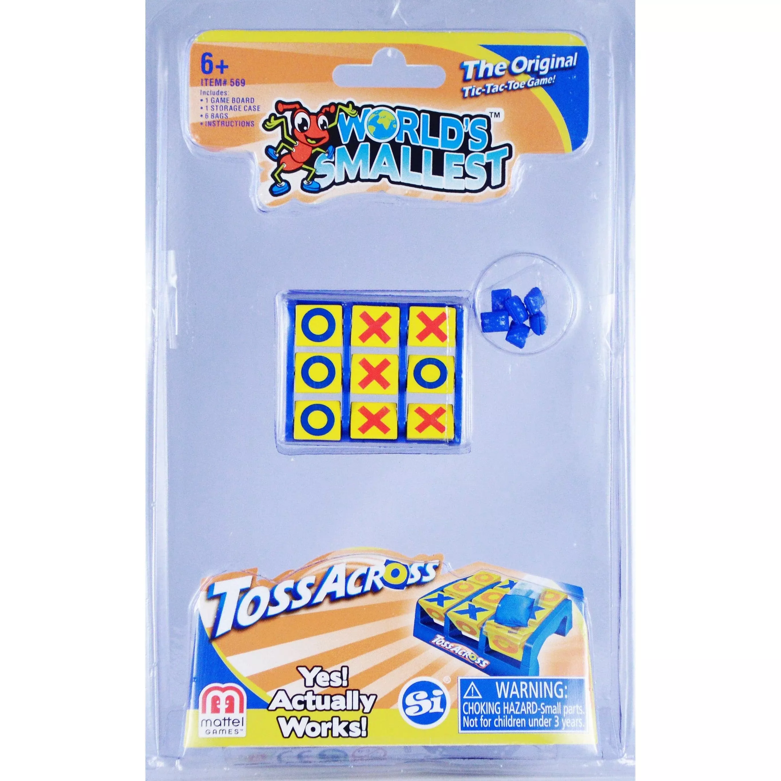 World's Smallest Toss Across