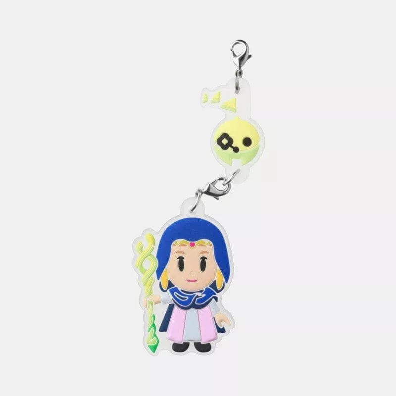 Zelda & Tri Rubber Strap Link Keychain - The Legend of Zelda: Echoes of Wisdom